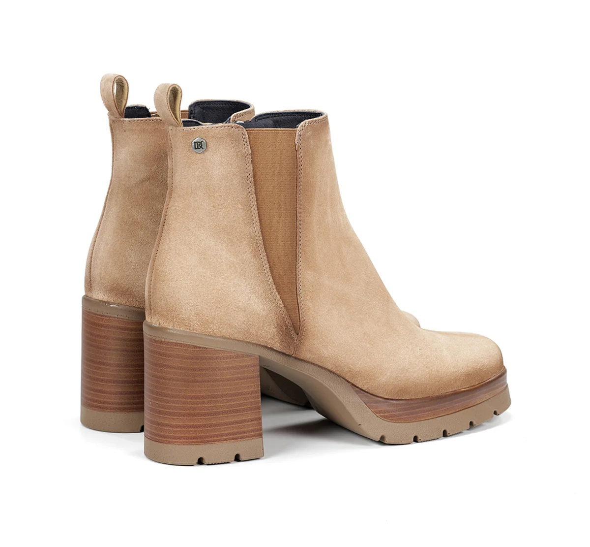 SAFE D9414 Taupe Stiefeletten - Image 4