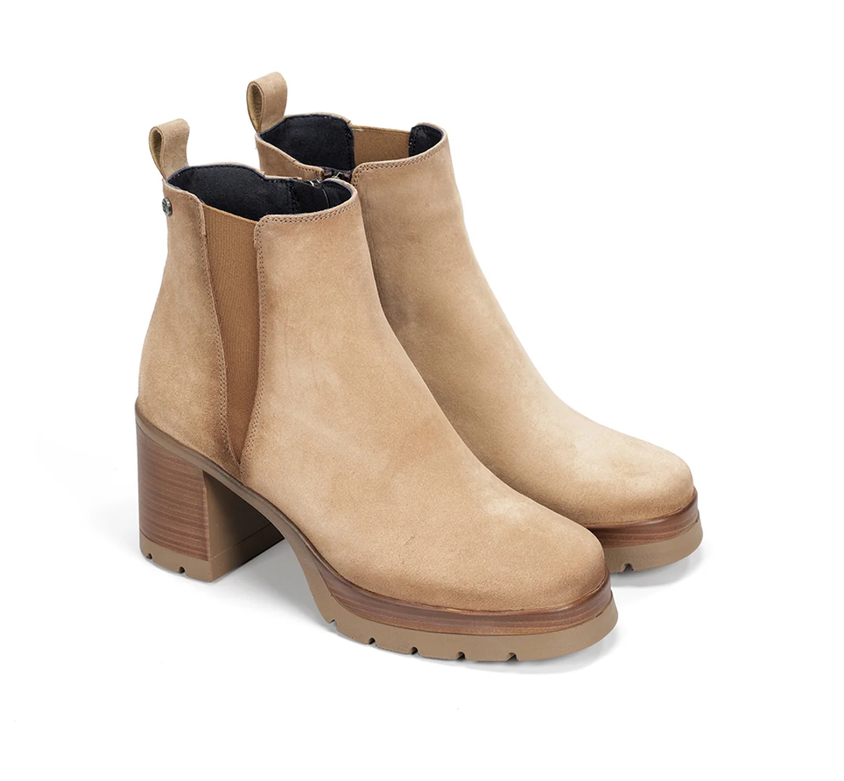 SAFE D9414 Taupe Stiefeletten - Image 5