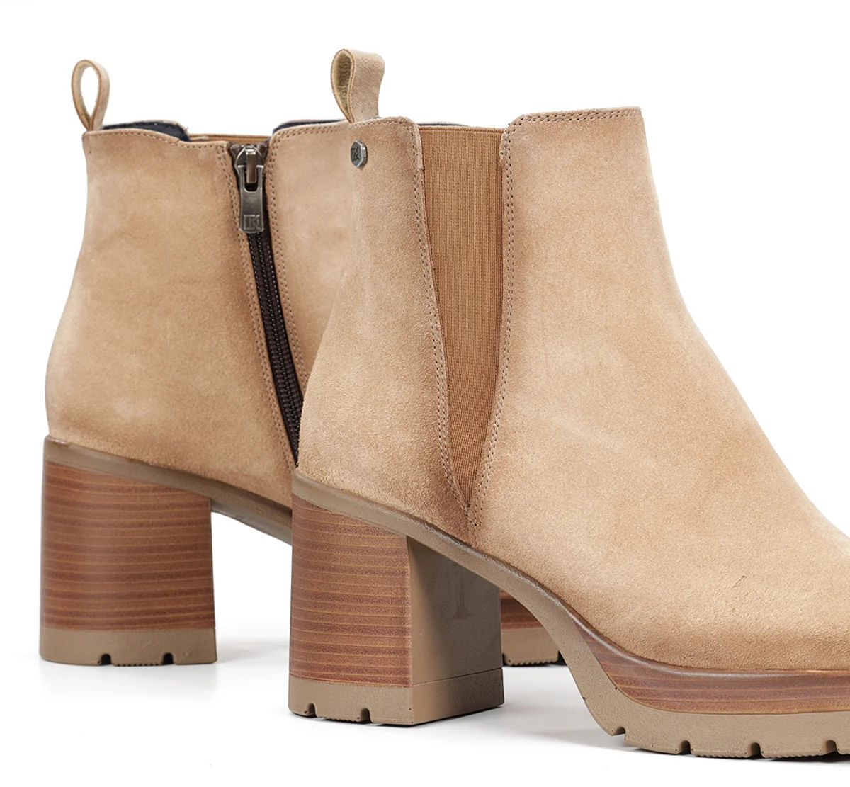 SAFE D9414 Taupe Stiefeletten - Image 7