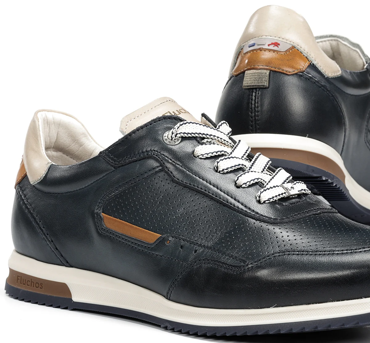 SAMIR F2186 Blauer Turnschuhe - Image 7