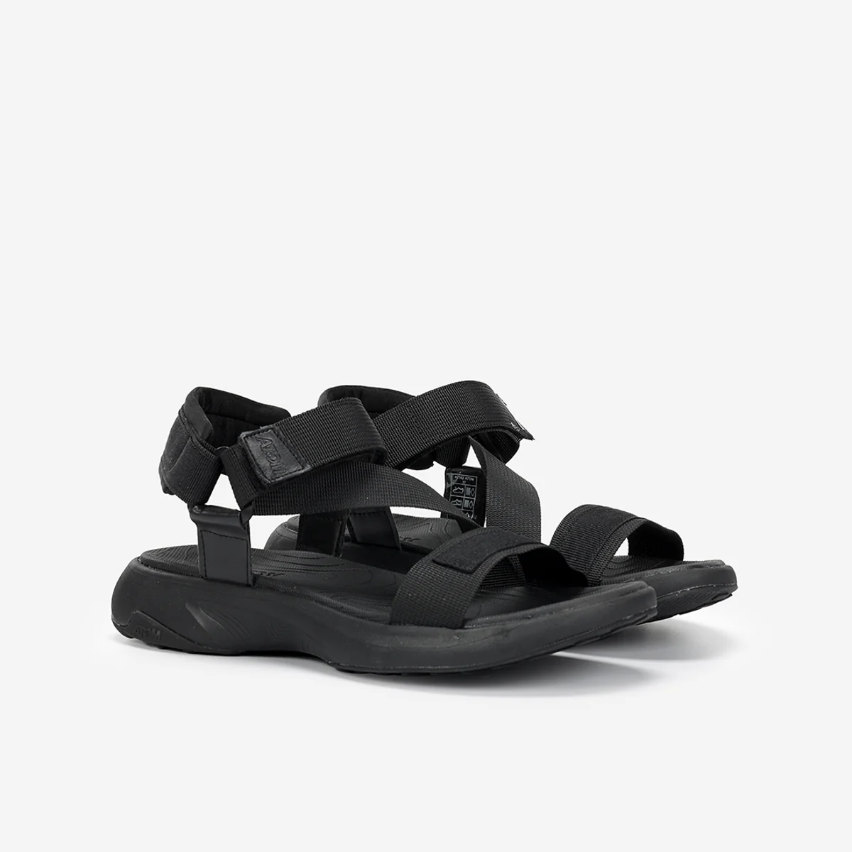 Sport Stylel Sandale Energy AT182 All Black - Image 3