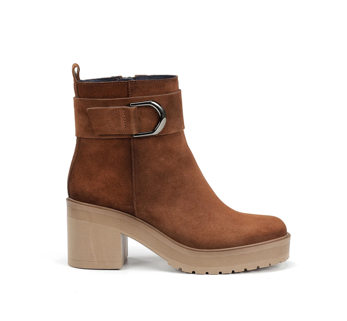 SARAH D9573 Brauner Stidefeletten