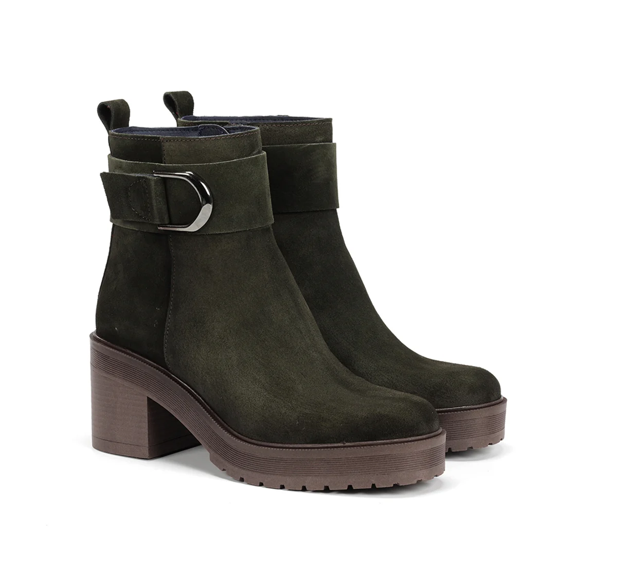 SARAH D9573 Grüner Stiefeletten - Image 2