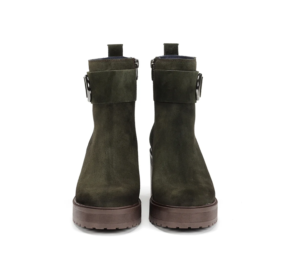 SARAH D9573 Grüner Stiefeletten - Image 3