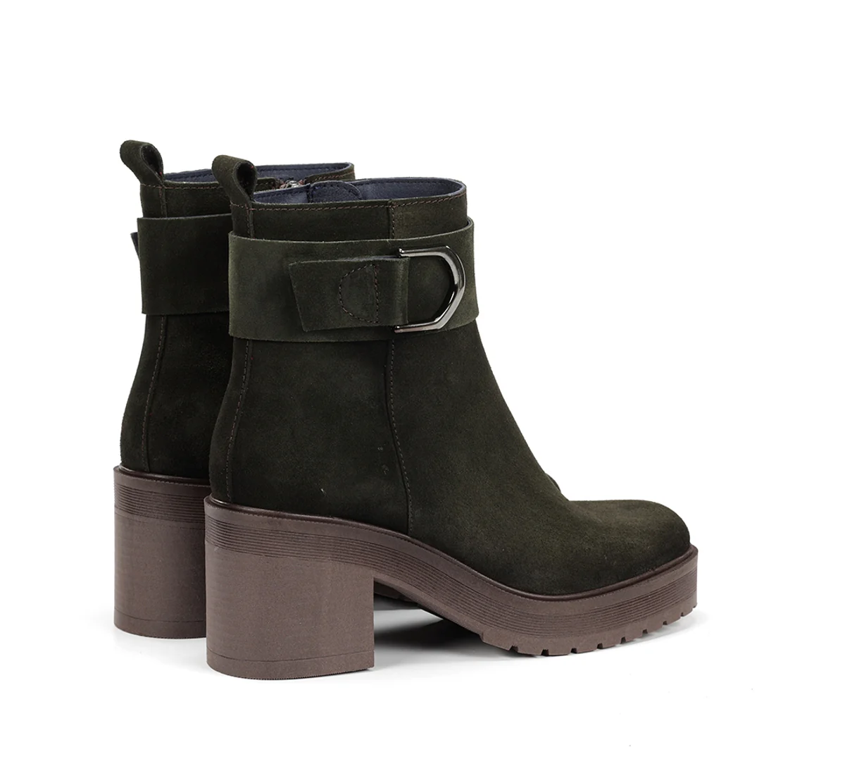 SARAH D9573 Grüner Stiefeletten - Image 4