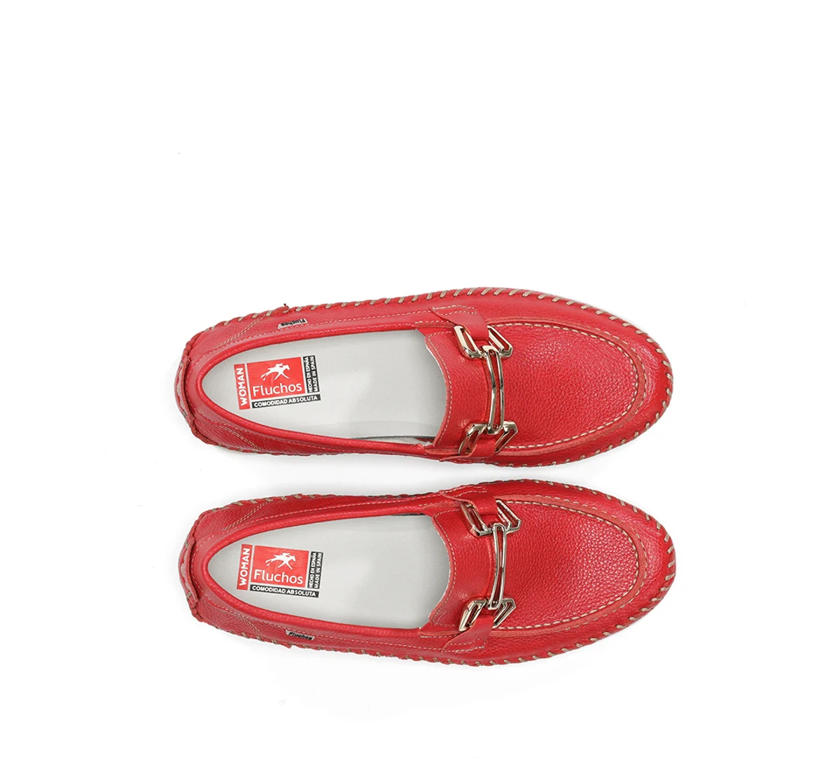 SELLA F2141 Roter Mokassin - Image 5