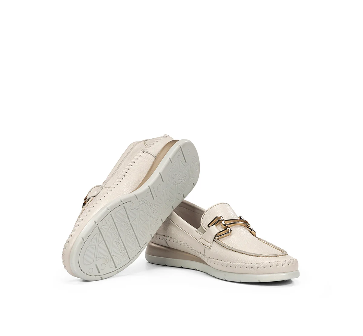 SELLA F2141 Taupe Mokassin - Image 4