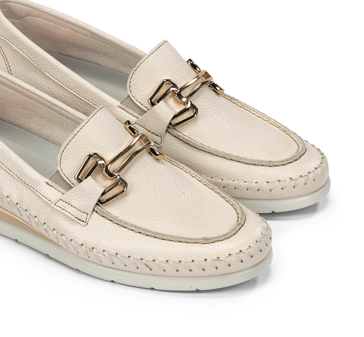 SELLA F2141 Taupe Mokassin - Image 6