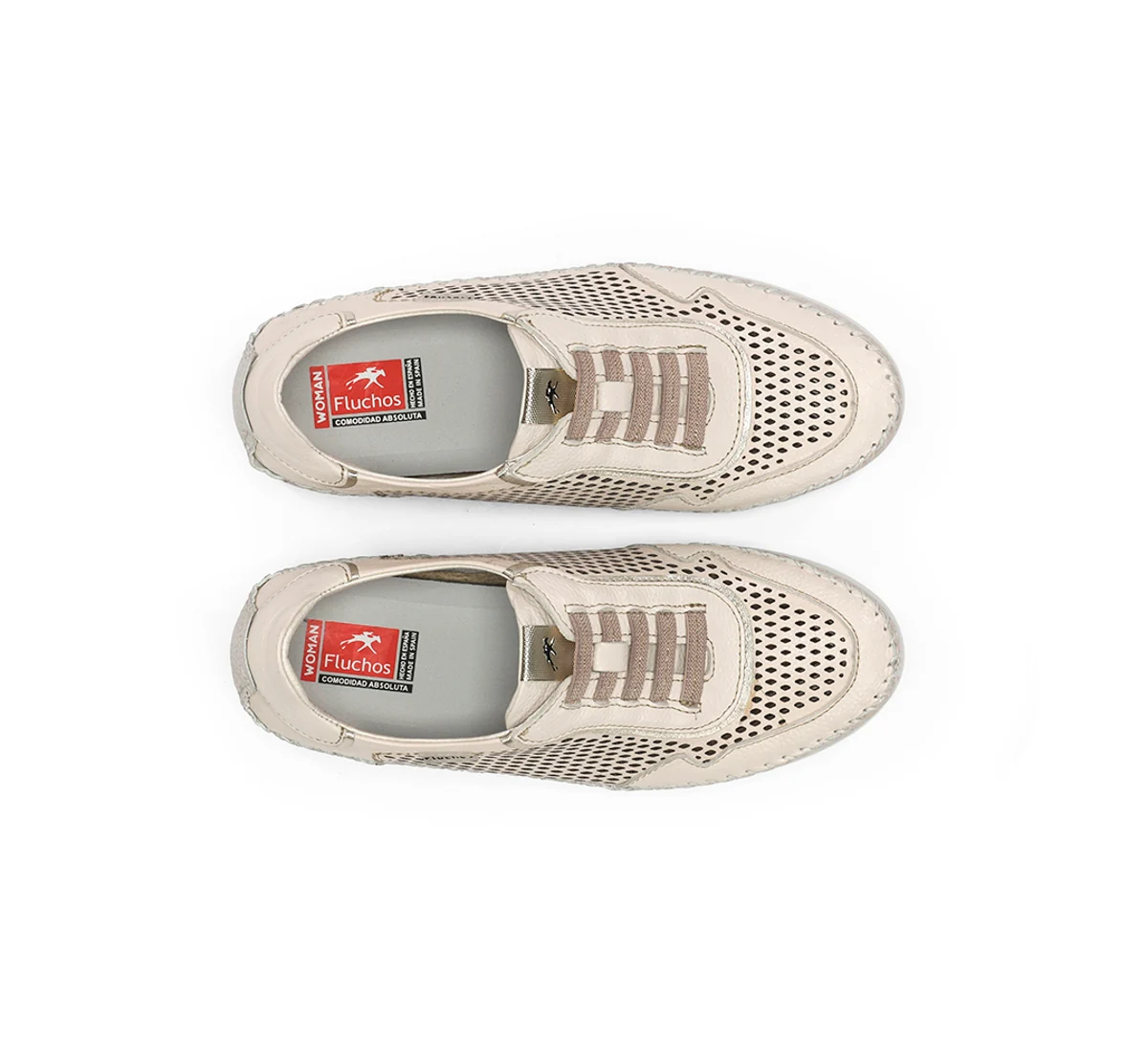 SELLA F2143 Taupe Turnschuhe - Image 5
