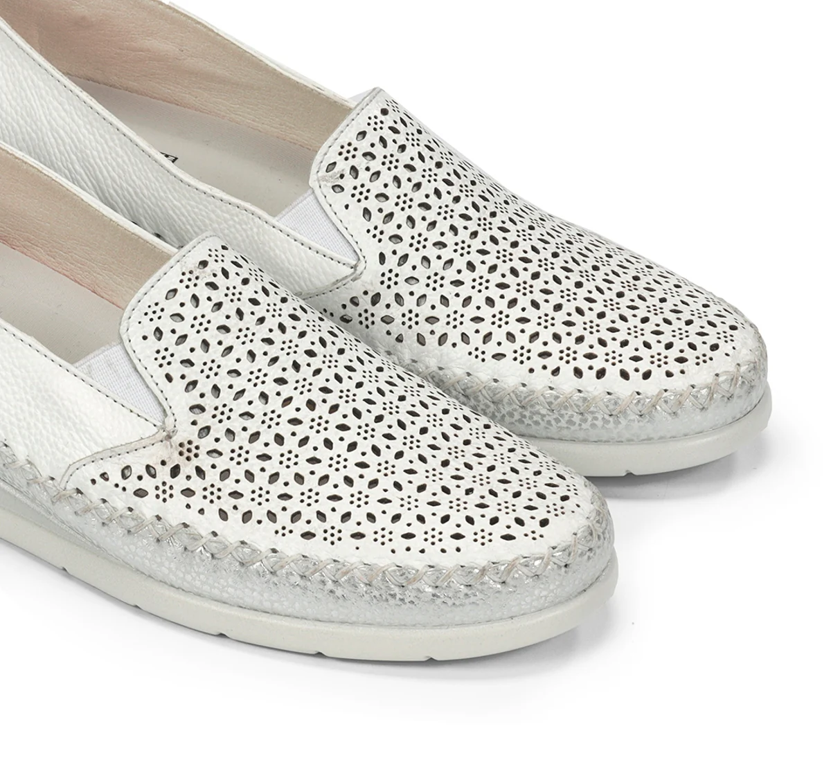 SELLA F2144 Weißer Slip On - Image 6