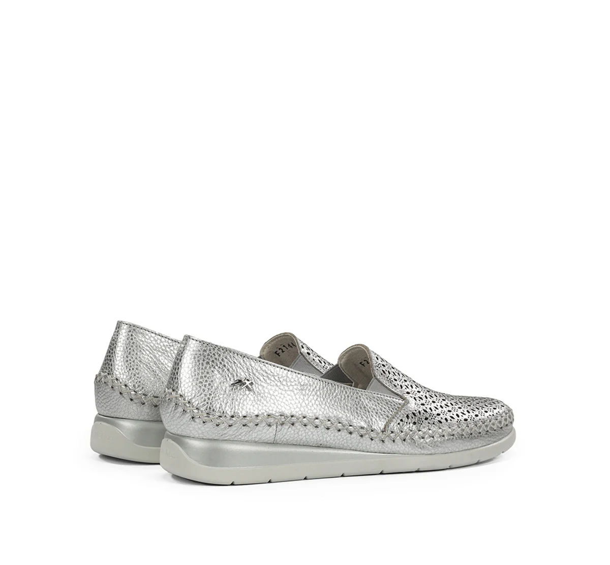 SELLA F2144 Silberne Slip On - Image 3