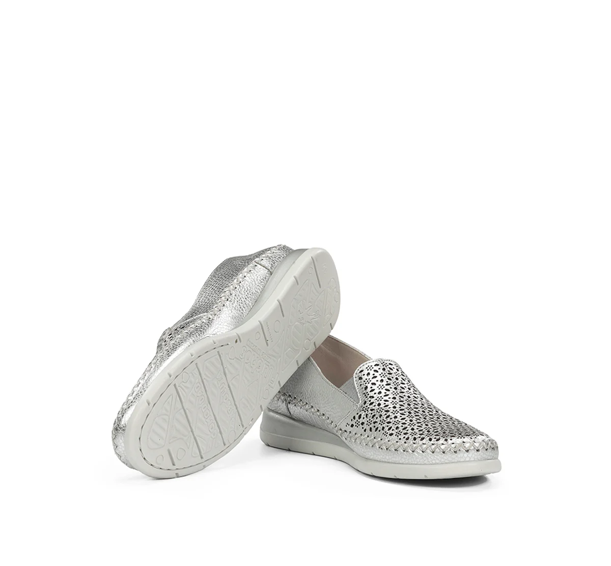 SELLA F2144 Silberne Slip On - Image 4