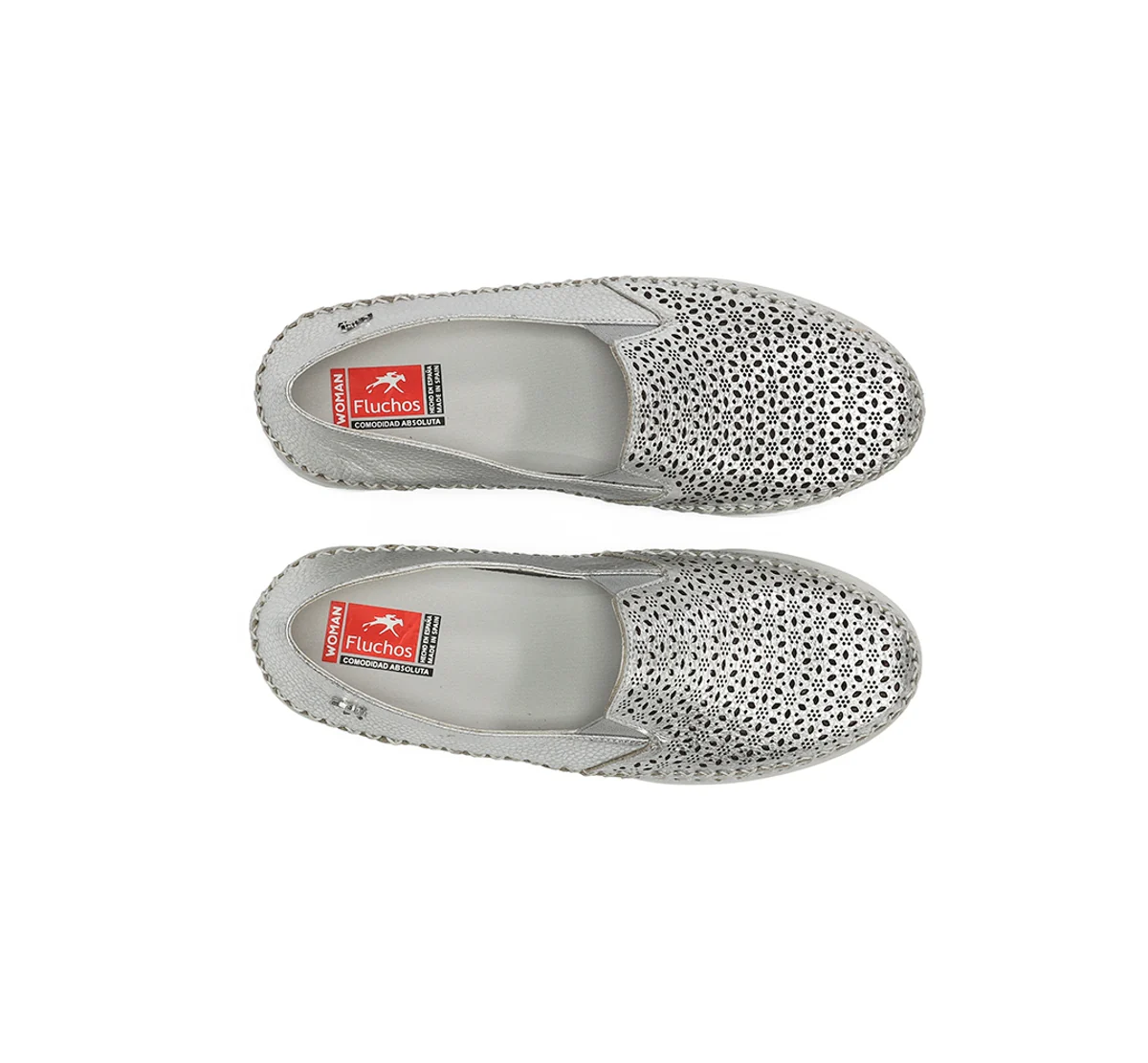 SELLA F2144 Silberne Slip On - Image 5
