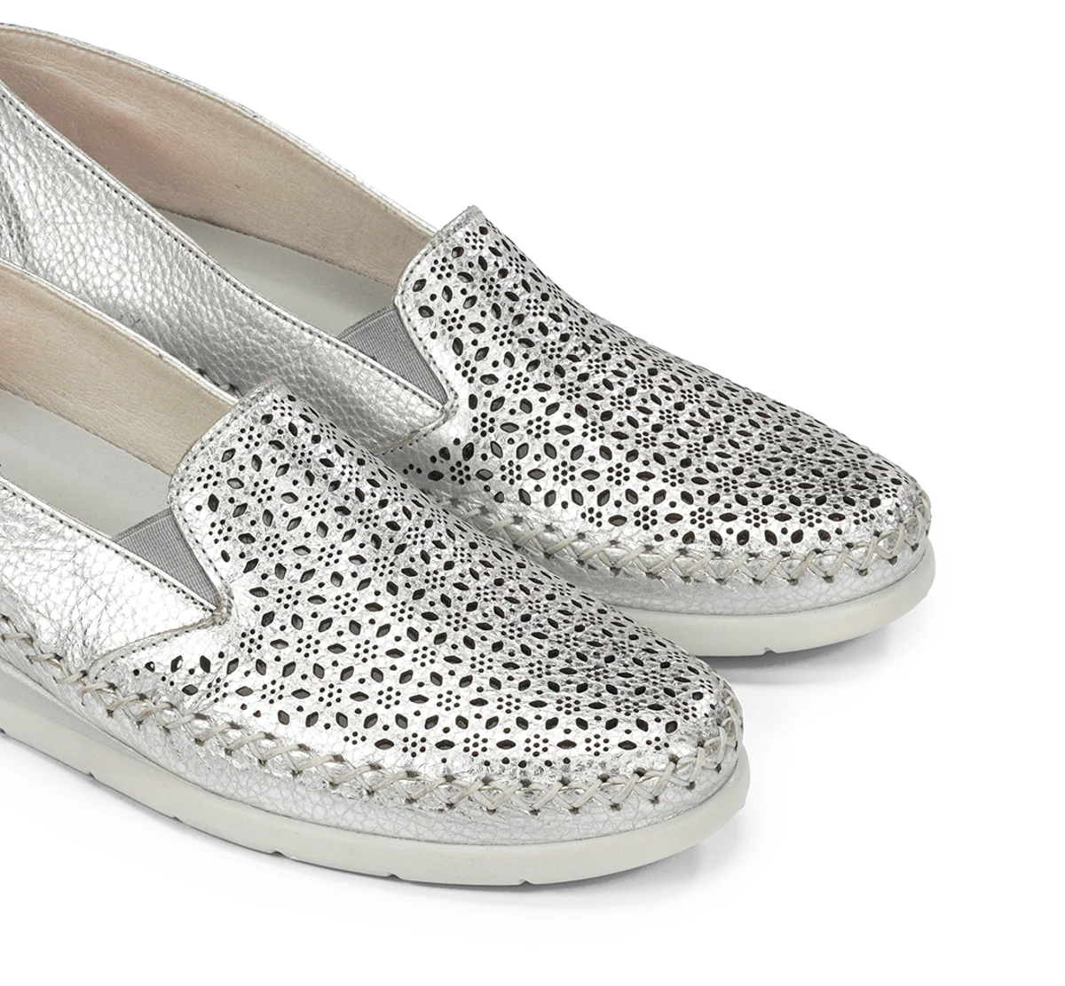 SELLA F2144 Silberne Slip On - Image 6