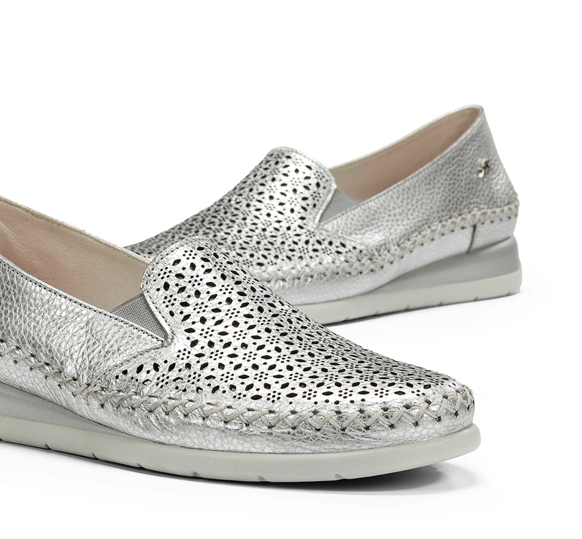 SELLA F2144 Silberne Slip On - Image 7
