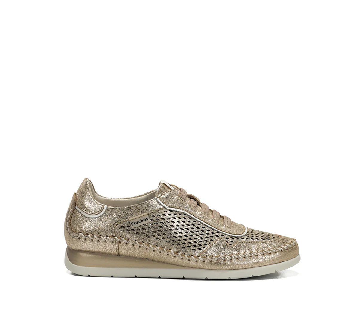 SELLA F2249 Goldener Turnschuhe