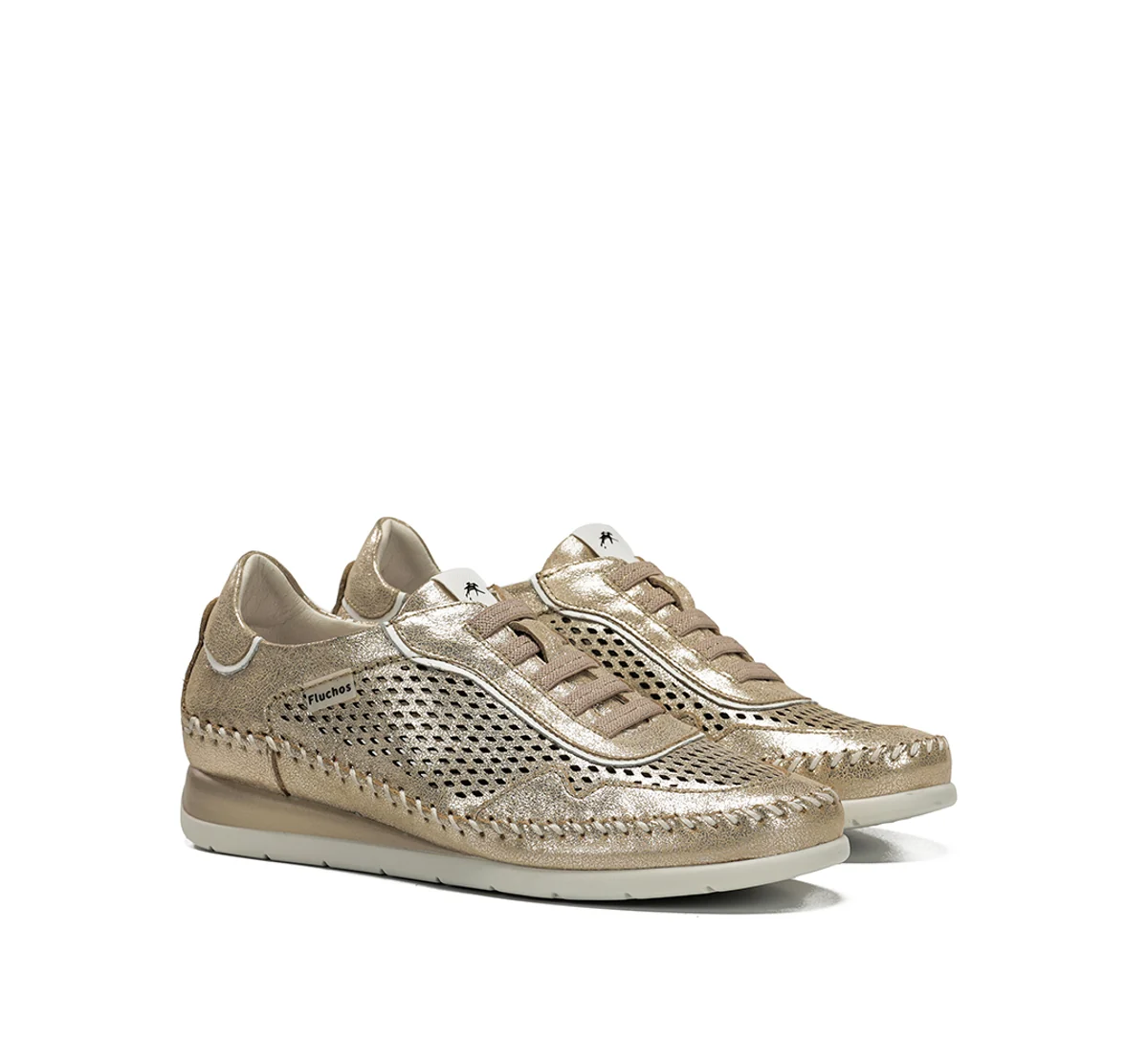 SELLA F2249 Goldener Turnschuhe - Image 2