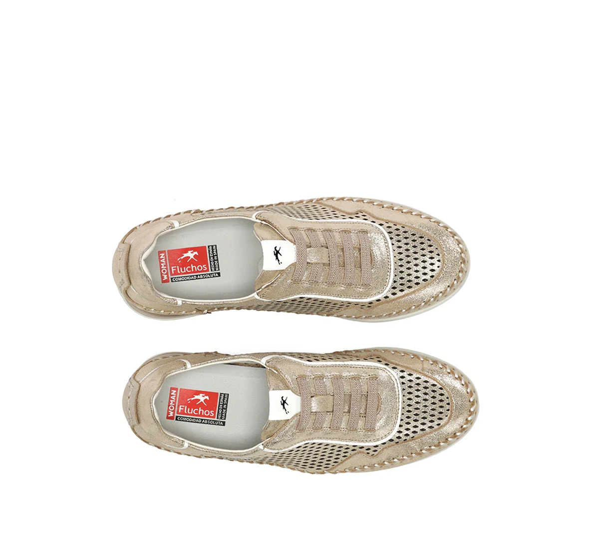 SELLA F2249 Goldener Turnschuhe - Image 5