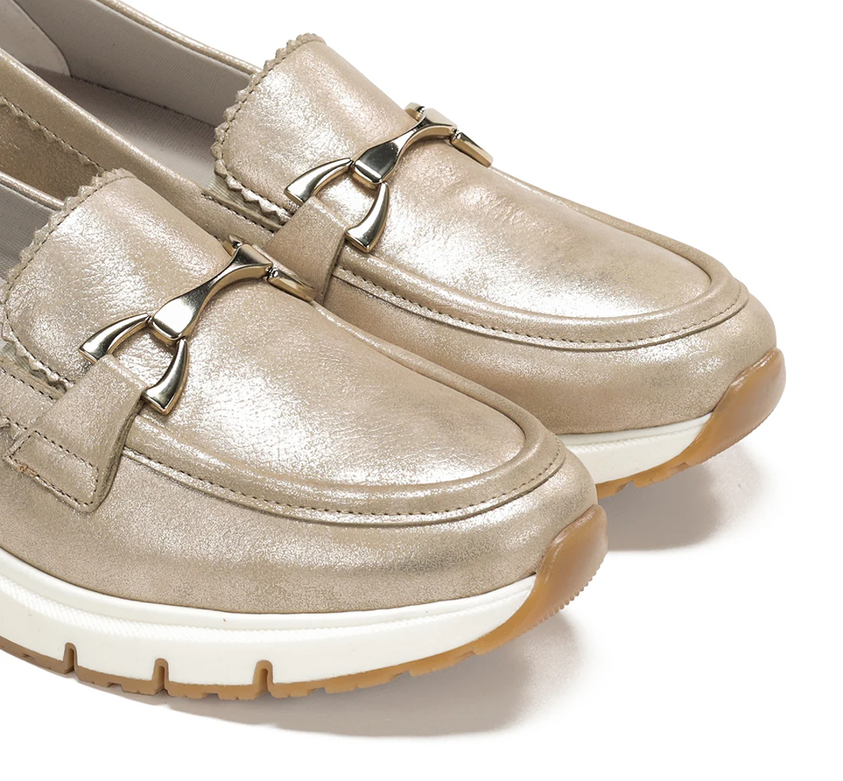 SERENA D9047 Goldener Mokassin - Image 6