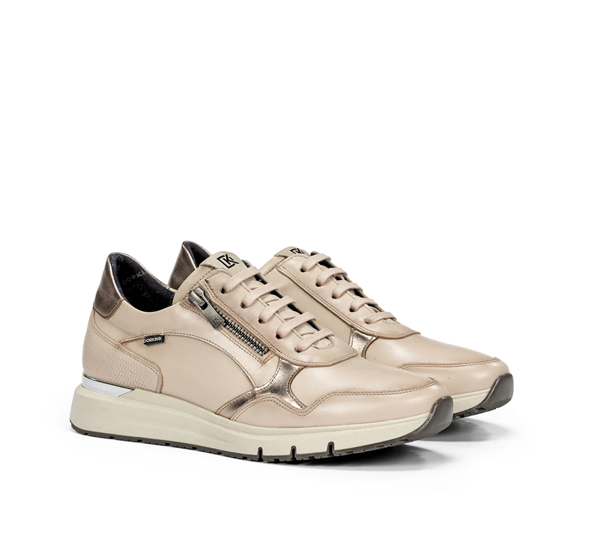 SERENA D9212 Taupe Turnschuhe - Image 3