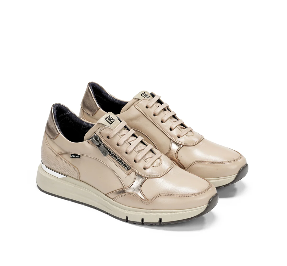 SERENA D9212 Taupe Turnschuhe - Image 4