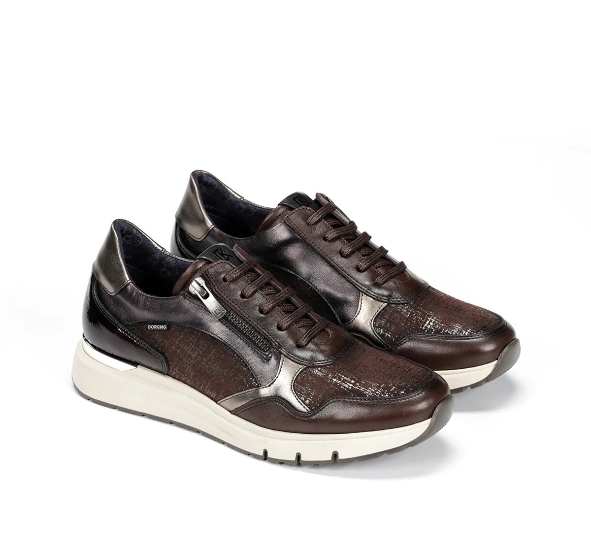 SERENA D9213 Brauner  Turnschuhe - Image 4