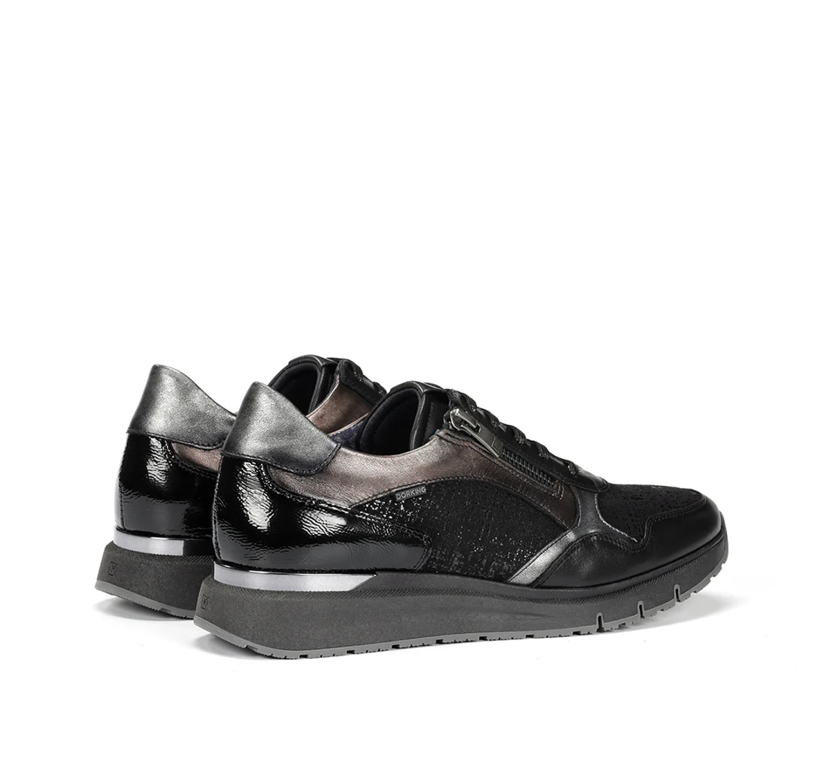 SERENA D9213 Schwarze Turnschuhe - Image 3