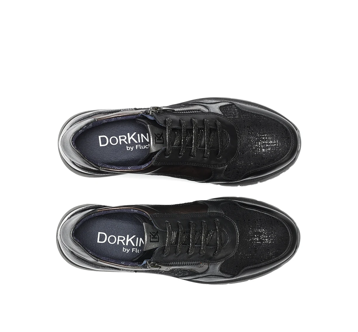 SERENA D9213 Schwarze Turnschuhe - Image 5