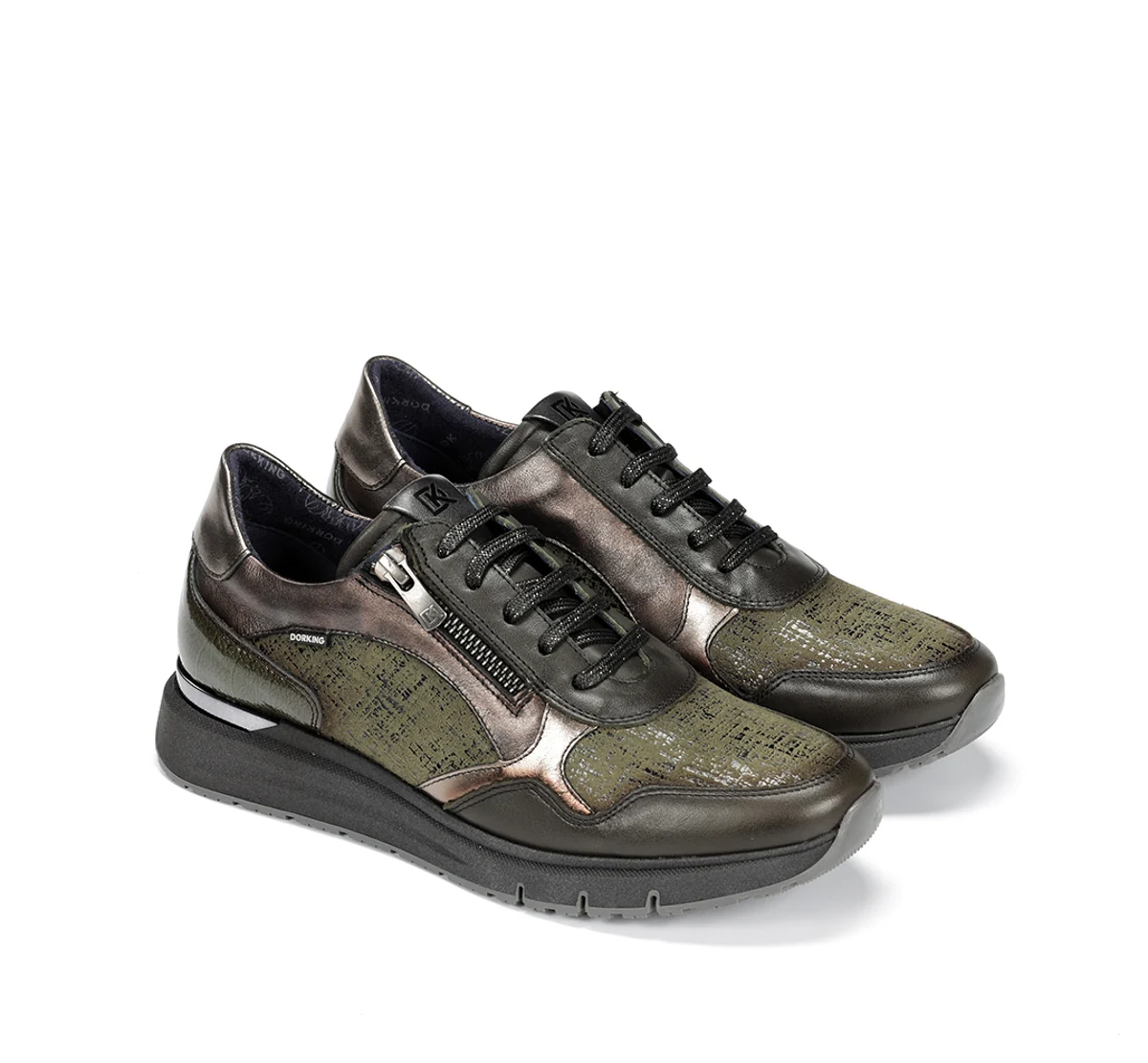 SERENA D9213 Grüner Turnschuhe - Image 4