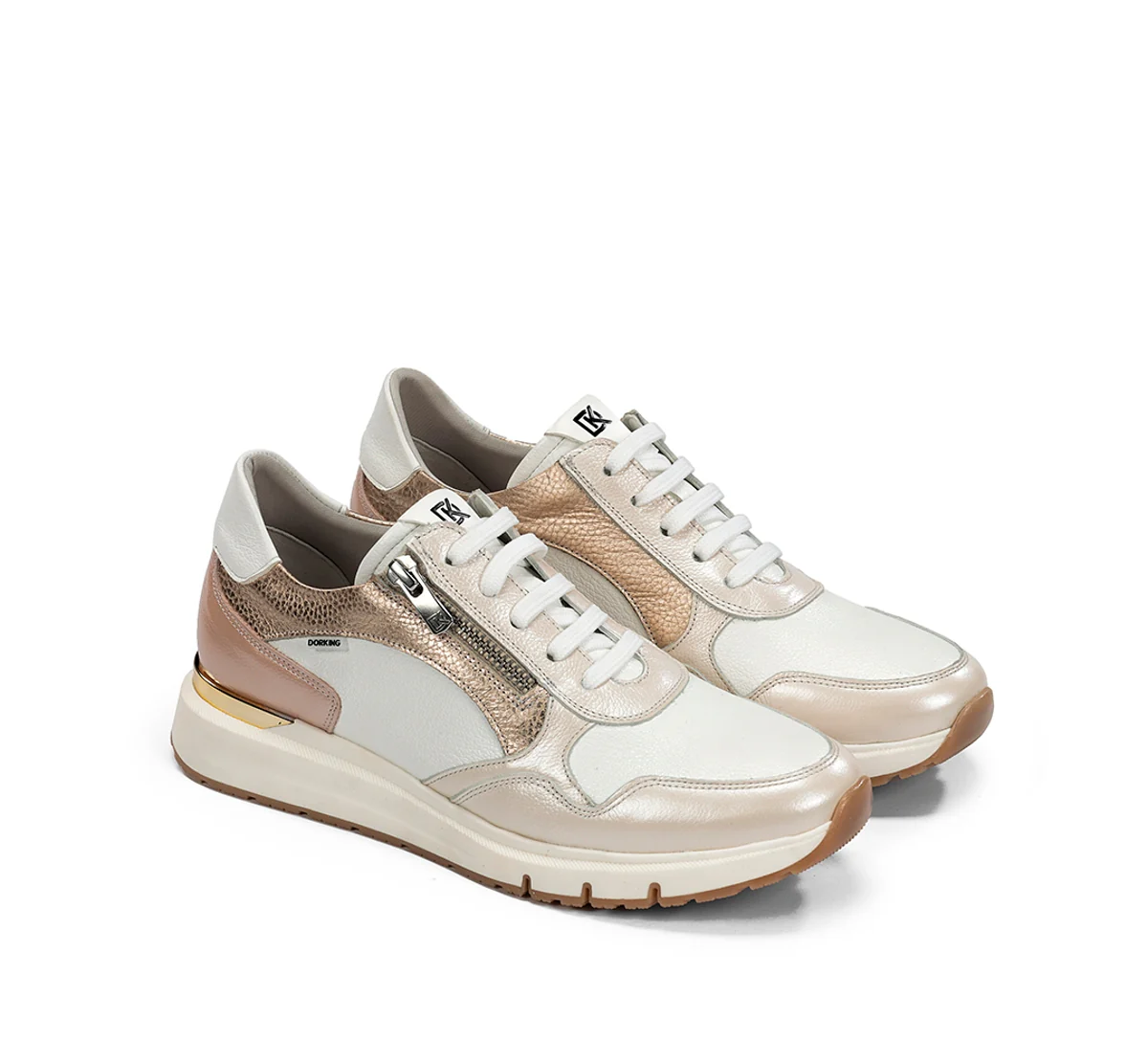 SERENA D9308 Taupe Turnschuhe - Image 4