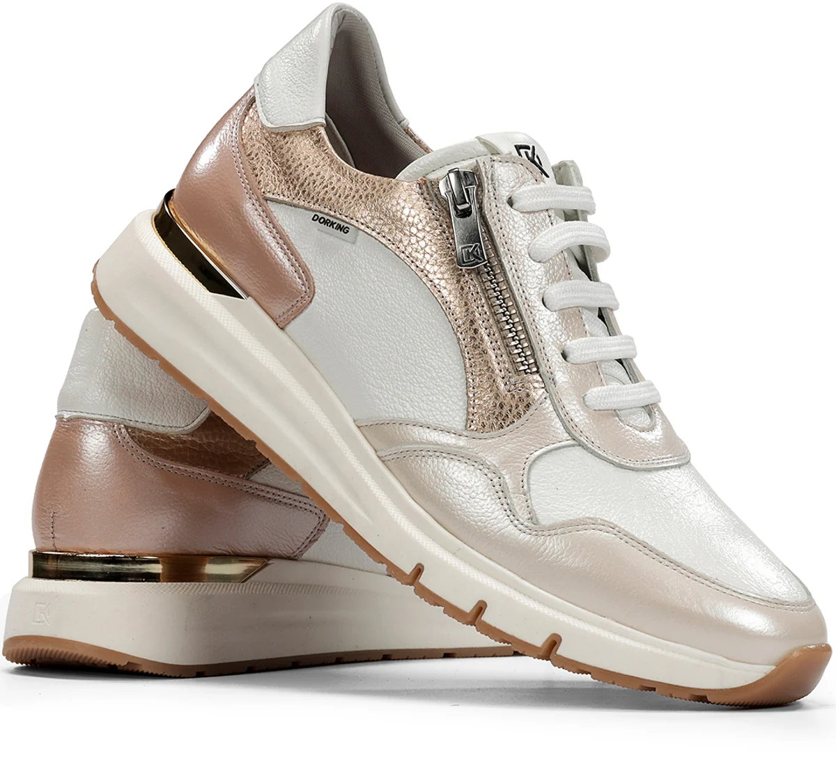 SERENA D9308 Taupe Turnschuhe - Image 7