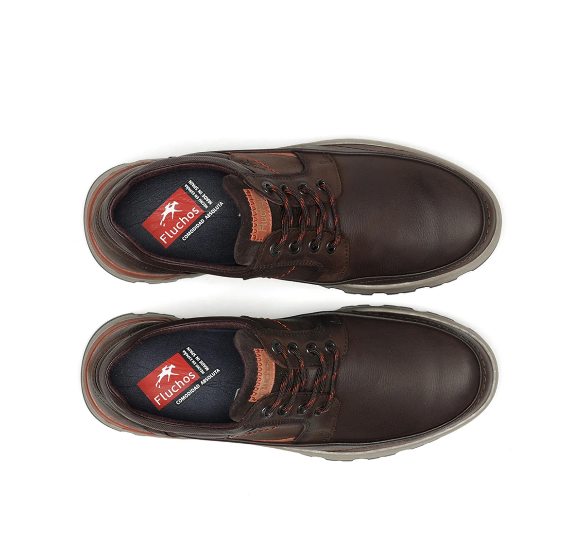 SIGURD F1843 Brauner Schuh - Image 5