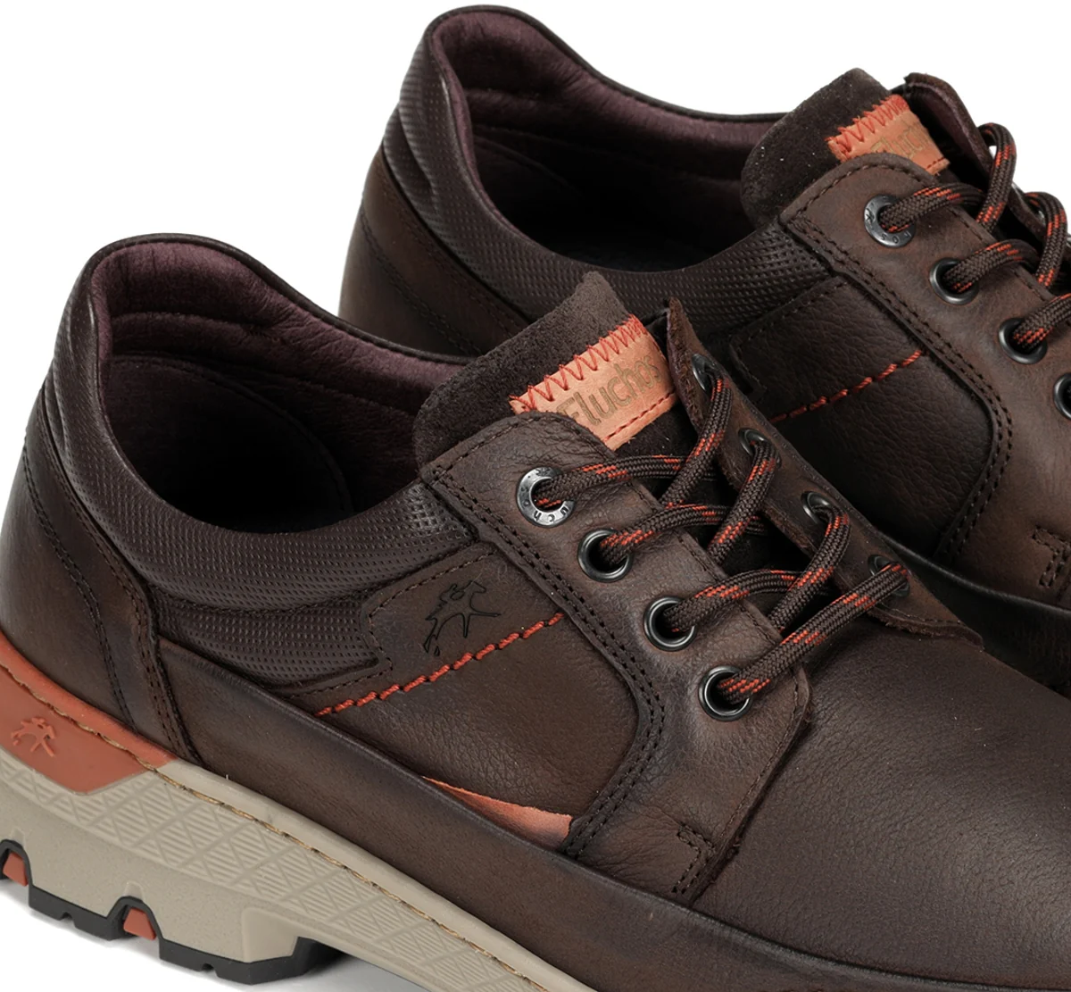 SIGURD F1843 Brauner Schuh - Image 7