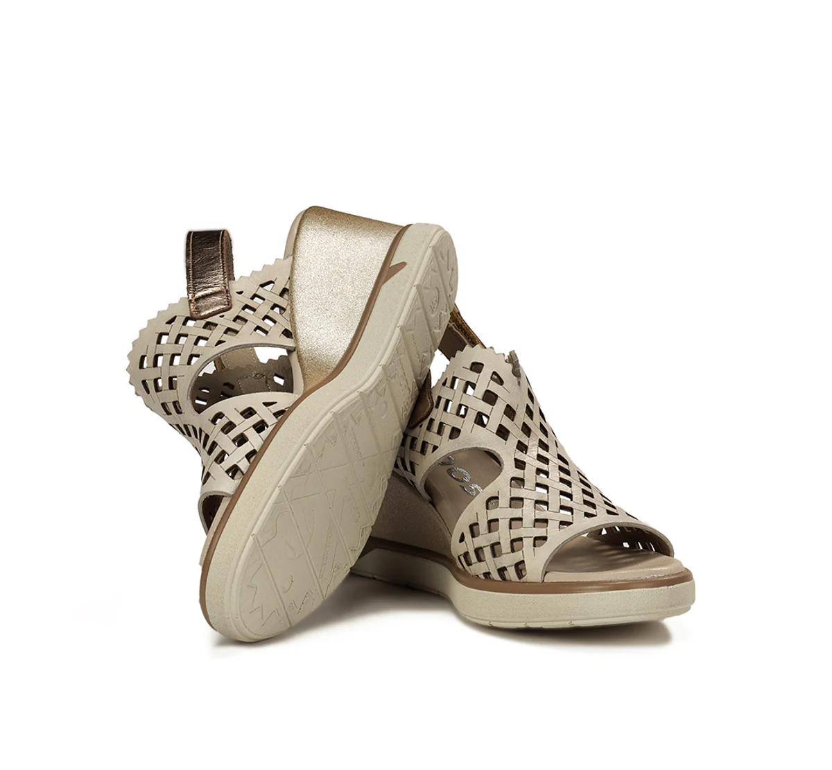 SMASH F1972 Taupe Sandale - Image 4