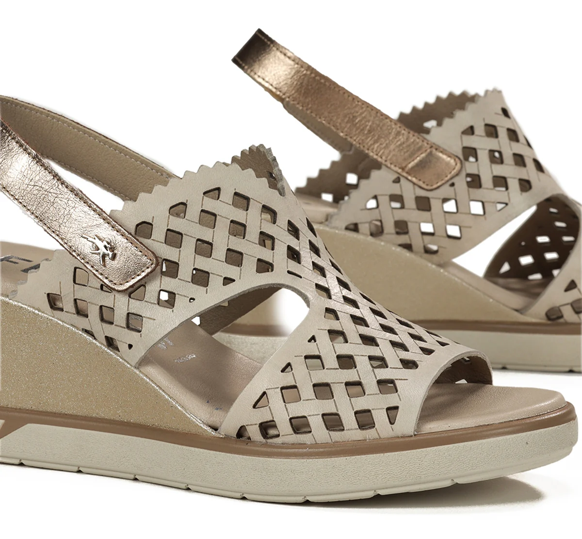 SMASH F1972 Taupe Sandale - Image 7