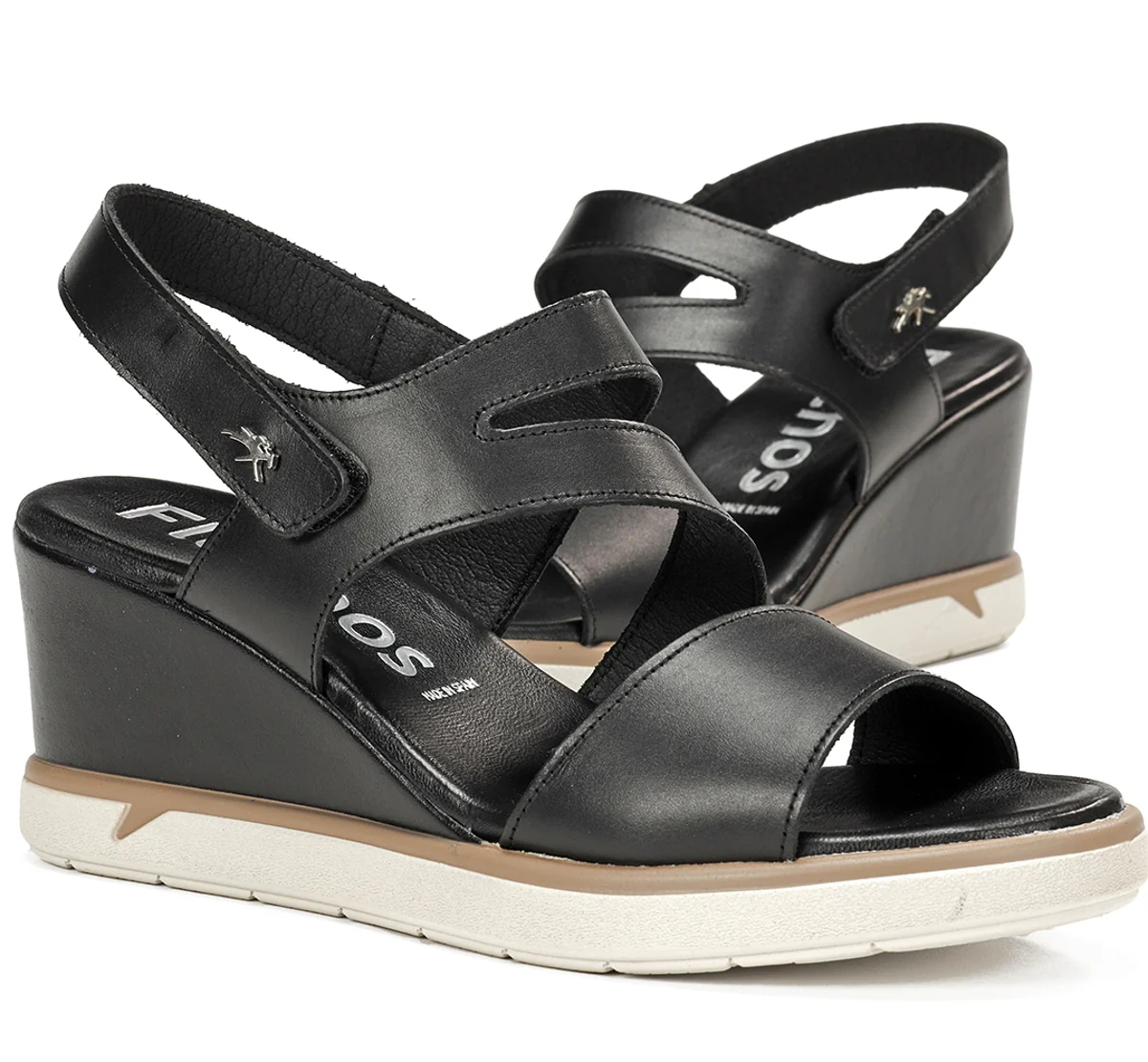 SMASH F1973 Schwarze Sandale - Image 7