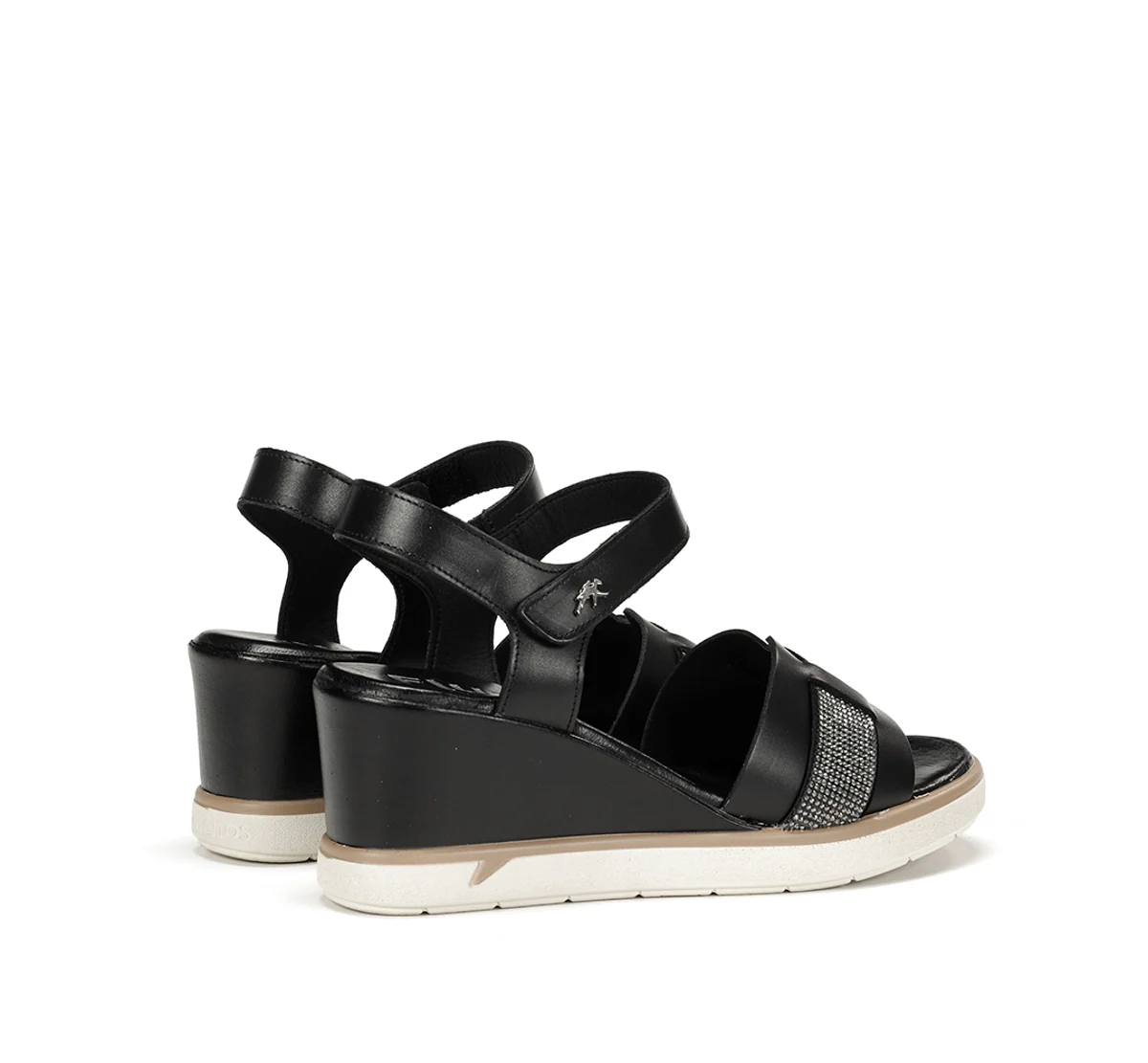SMASH F1975 Schwarze Sandale - Image 3