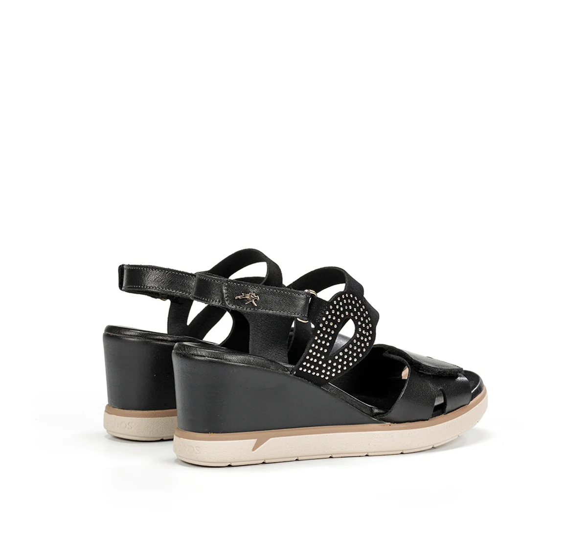 SMASH F2169 Schwarze Sandale - Image 3