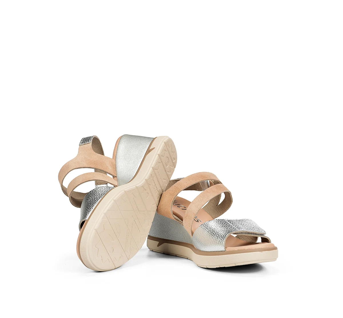 SMASH F2169 Silberne Sandale - Image 4