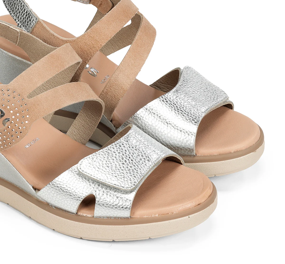 SMASH F2169 Silberne Sandale - Image 6