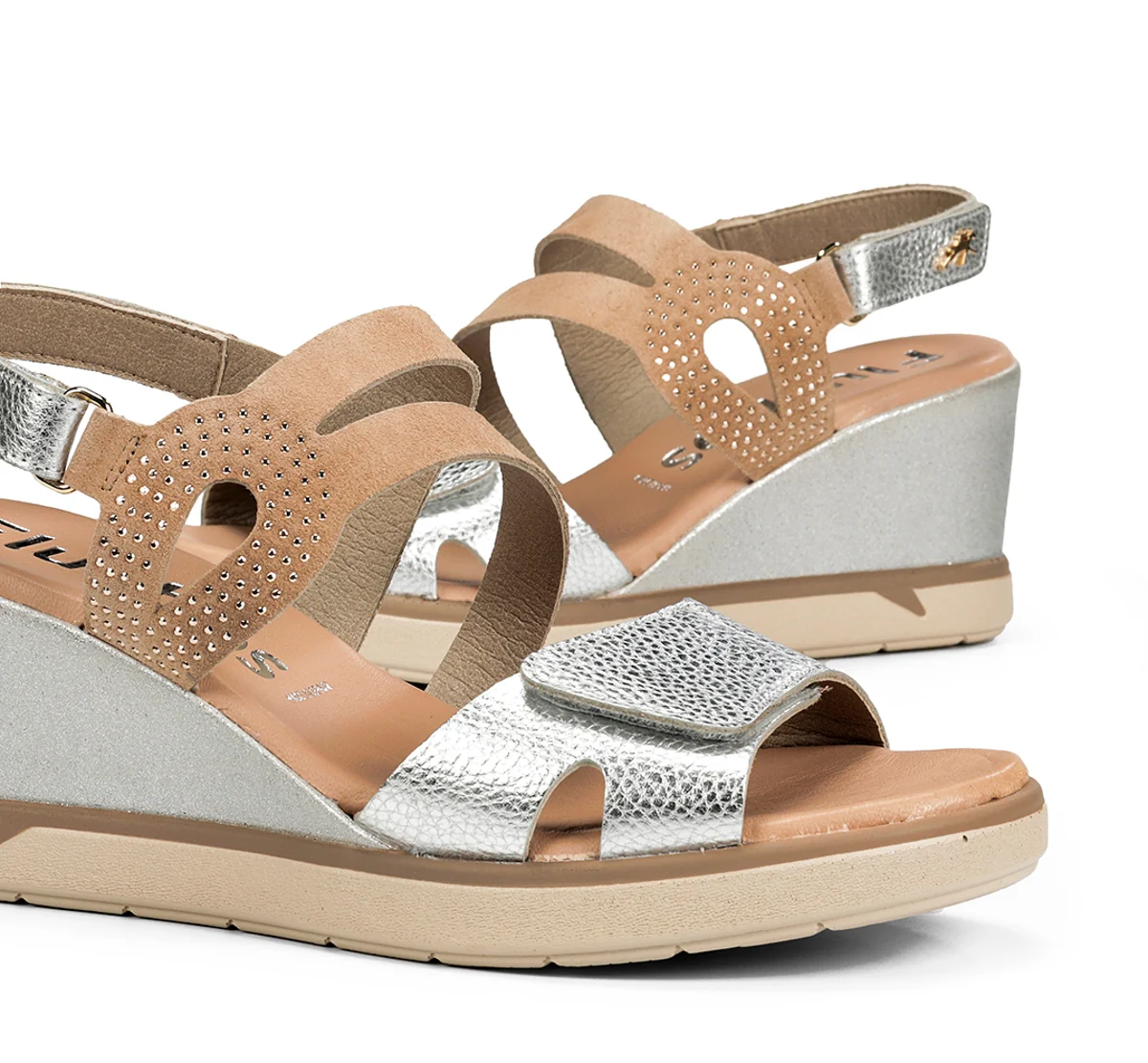 SMASH F2169 Silberne Sandale - Image 7