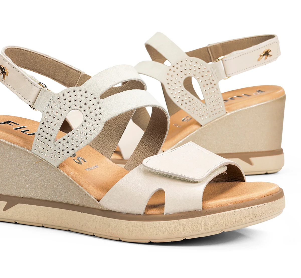 SMASH F2169 Taupe Sandale - Image 7