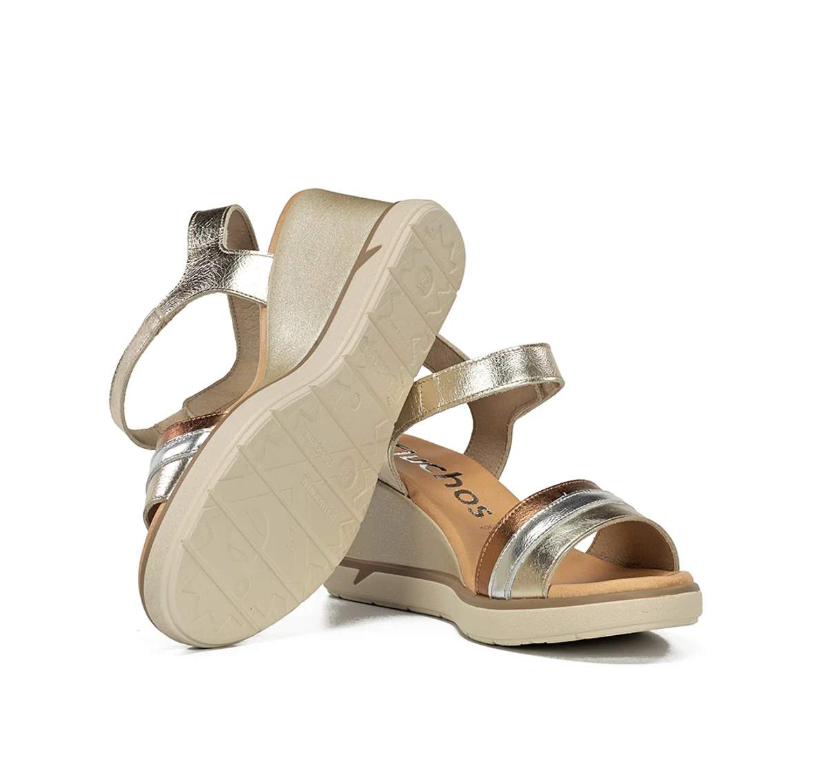 SMASH F2390 Goldener Sandale - Image 4