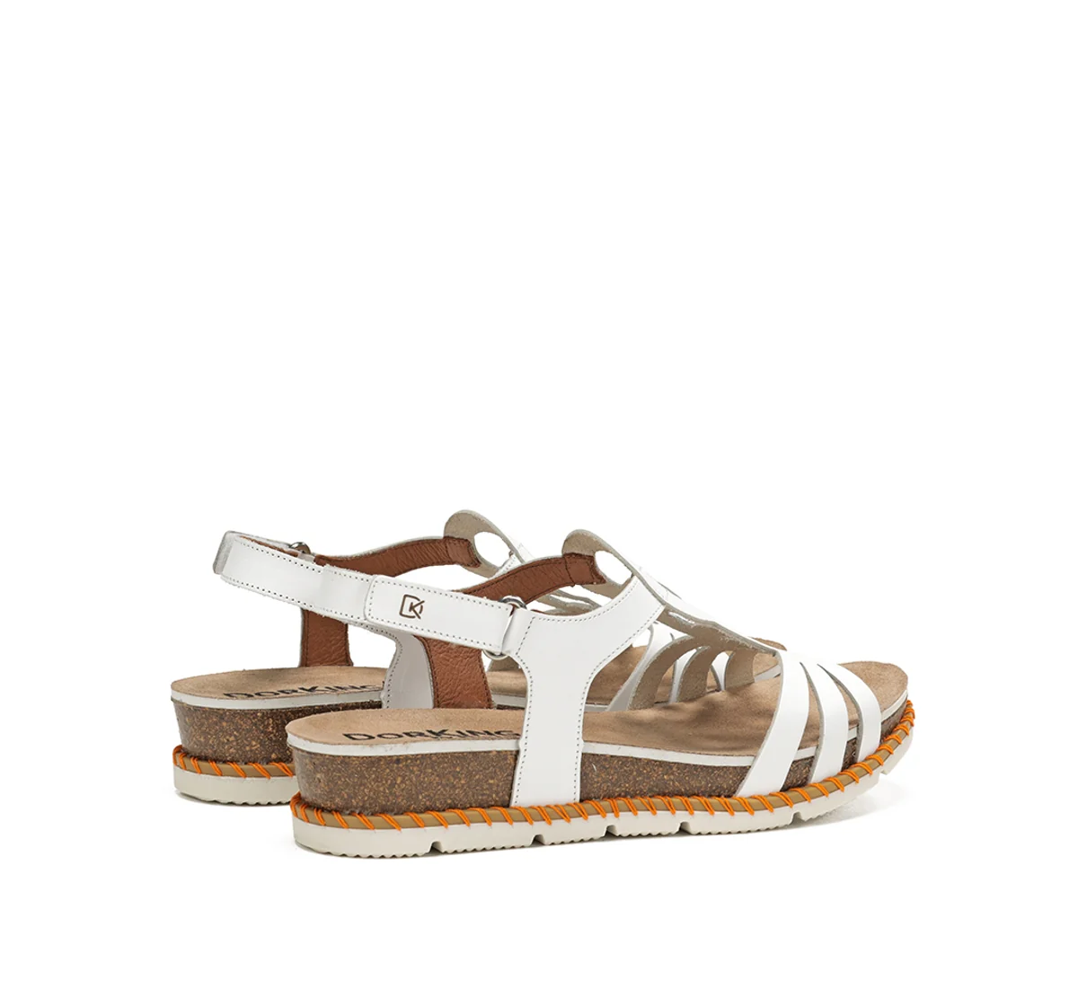 SPORT D9322 Weißer Sandale - Image 3