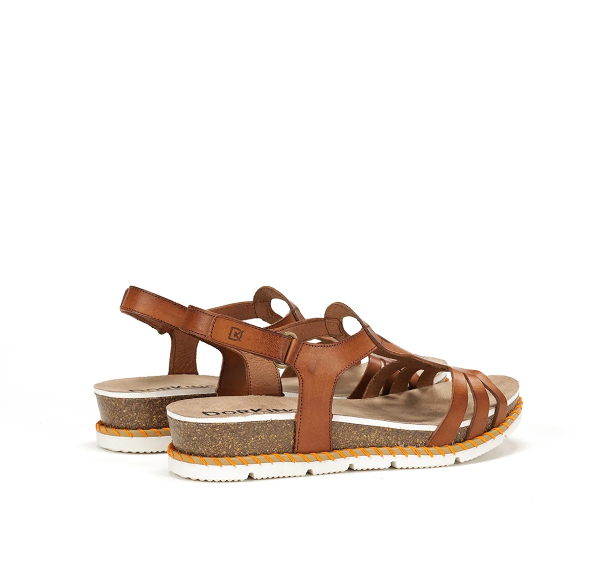SPORT D9322 Brauner Sandale - Image 3