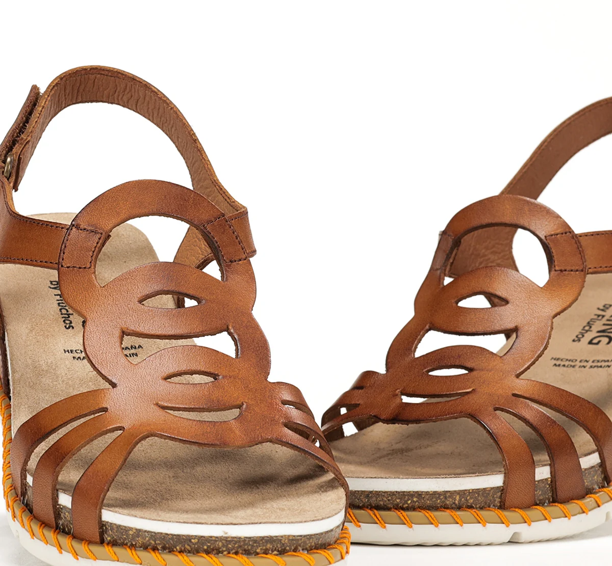 SPORT D9322 Brauner Sandale - Image 7