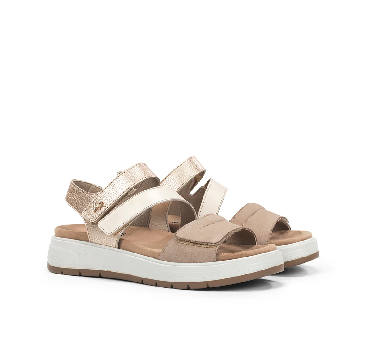 STREET F2165 Taupe Sandale - Image 2