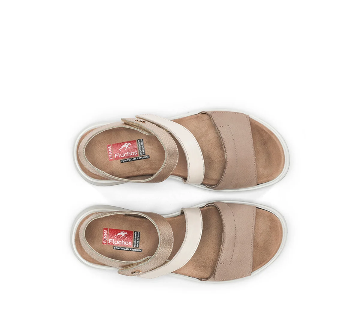 STREET F2165 Taupe Sandale - Image 5
