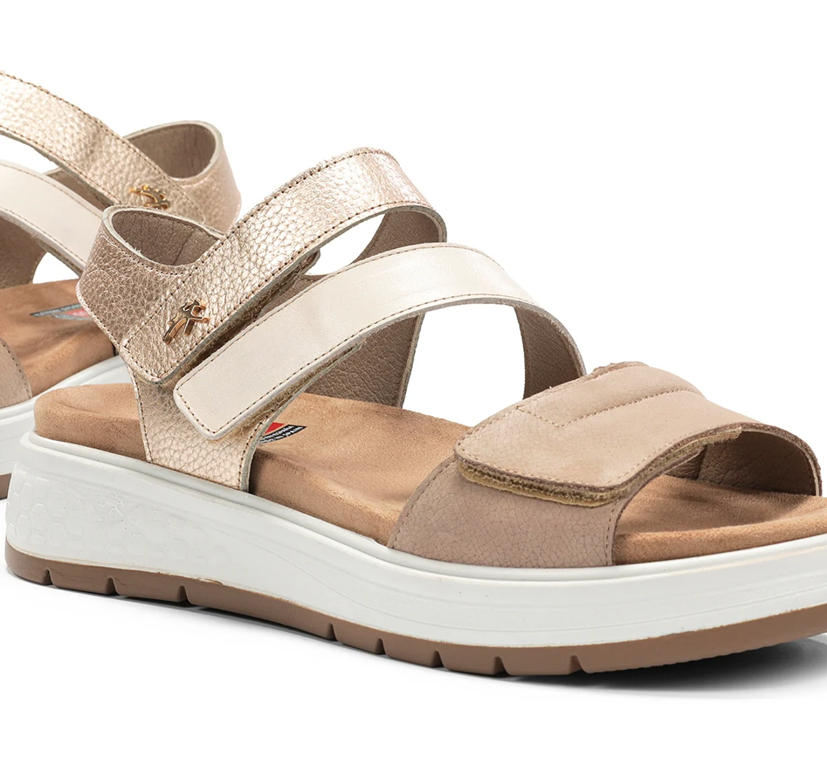 STREET F2165 Taupe Sandale - Image 7