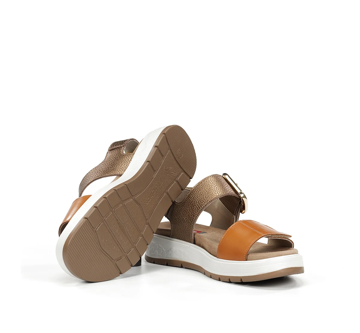 STREET F2166 Brauner Sandale - Image 4